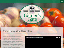 Tablet Screenshot of gardensgate.ca